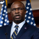 Rep. Jamaal Bowman, a Democrat from New York, spoke at a news conference last month.